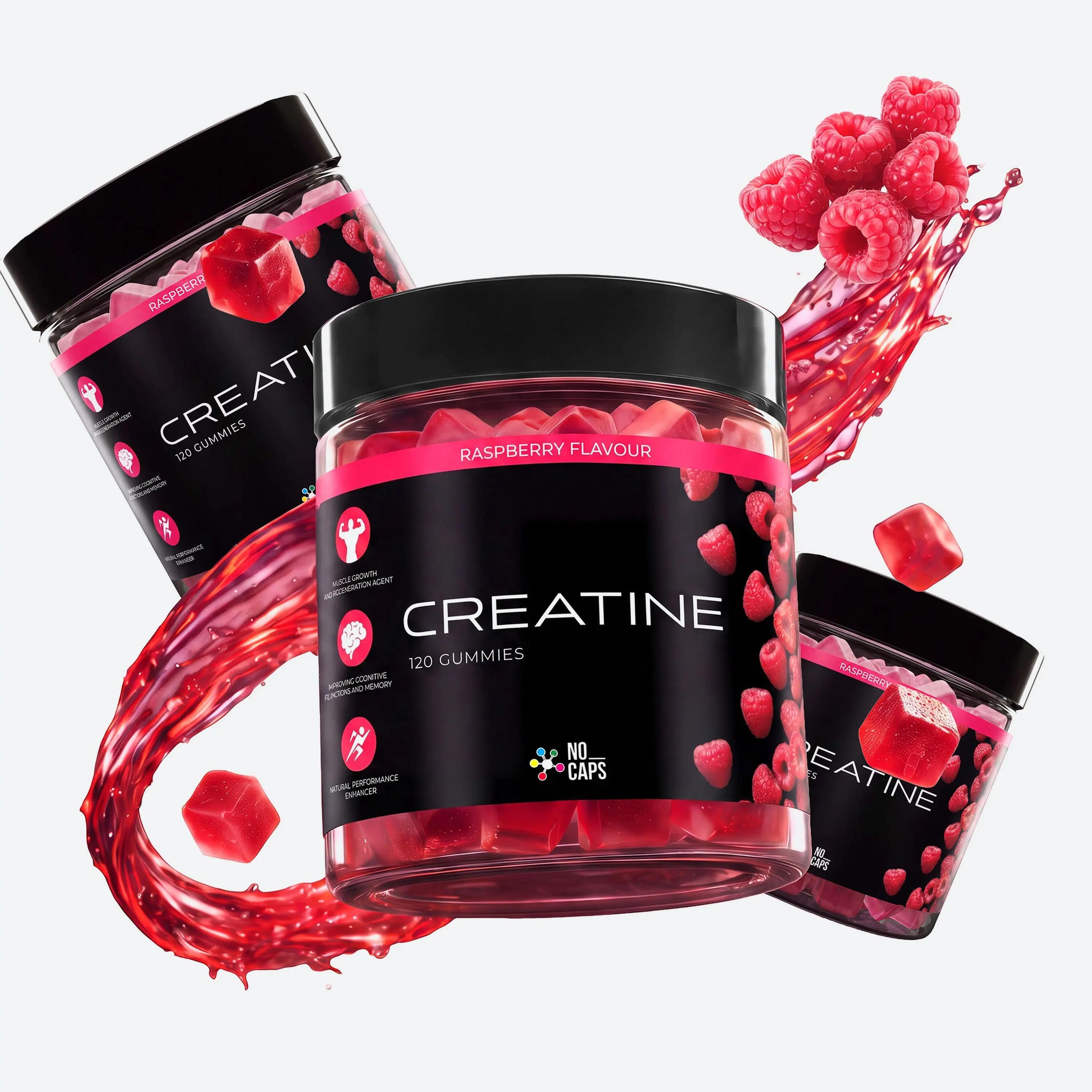 Żelki z kreatyną DMT no_caps Creatine 3 x 120 szt. 2/4