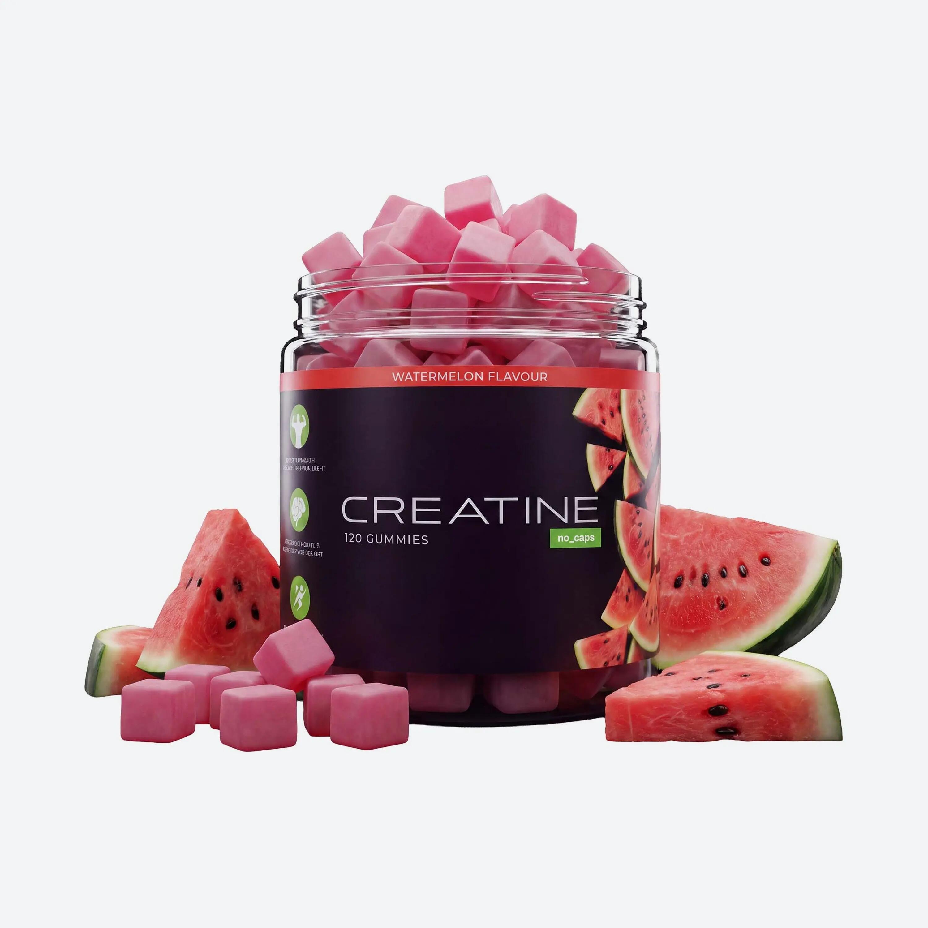 Żelki z kreatyną DMT no_caps Creatine 3 x 120 szt. 2/3