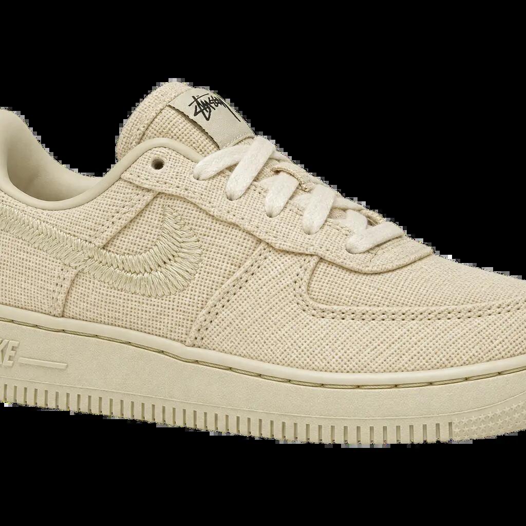 Kinder - Low-Top-Sneaker - Stussy x Nike Air Force 1 Low PS Fossil - Beige