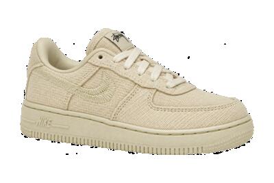 Scarpe basse bambini Stussy x Nike Air Force 1 Low PS Fossil beige