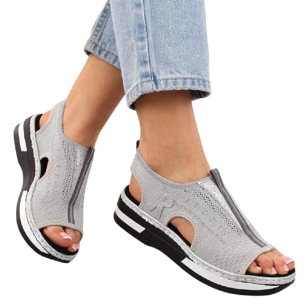 Sandali SpicchioDonna Rieker Grigio 6/6