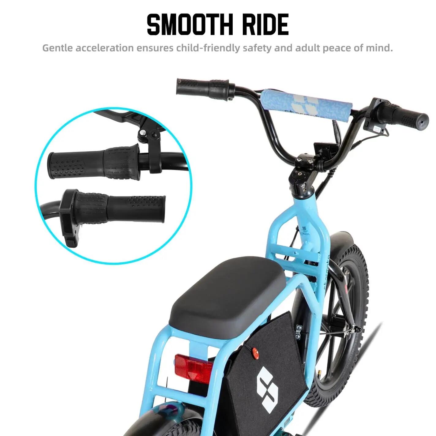 Kinder Elektrische Loopfiets 16 inch 250W 24V Uitneembare Accu 6/7