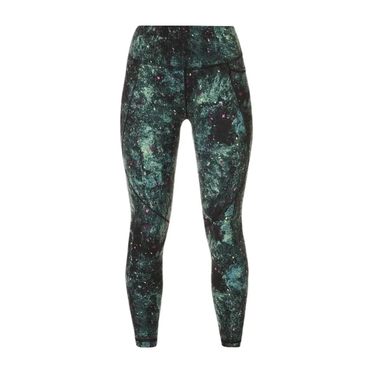 Workoutlegging voor dames met Power Fireflyprint (Groen) 2/3