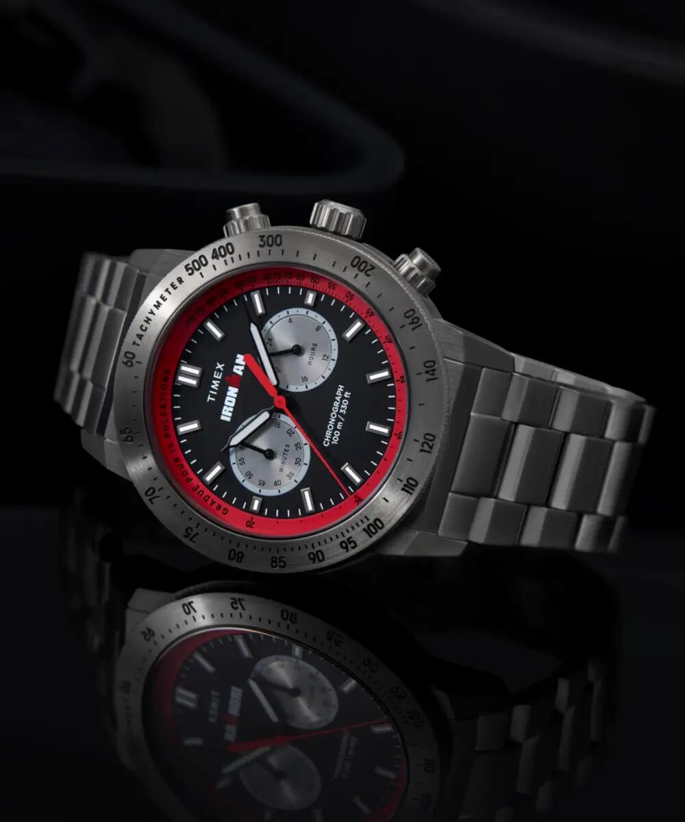 Timex Chronographe Montre Gun/Noir TW2Y02000 5/6