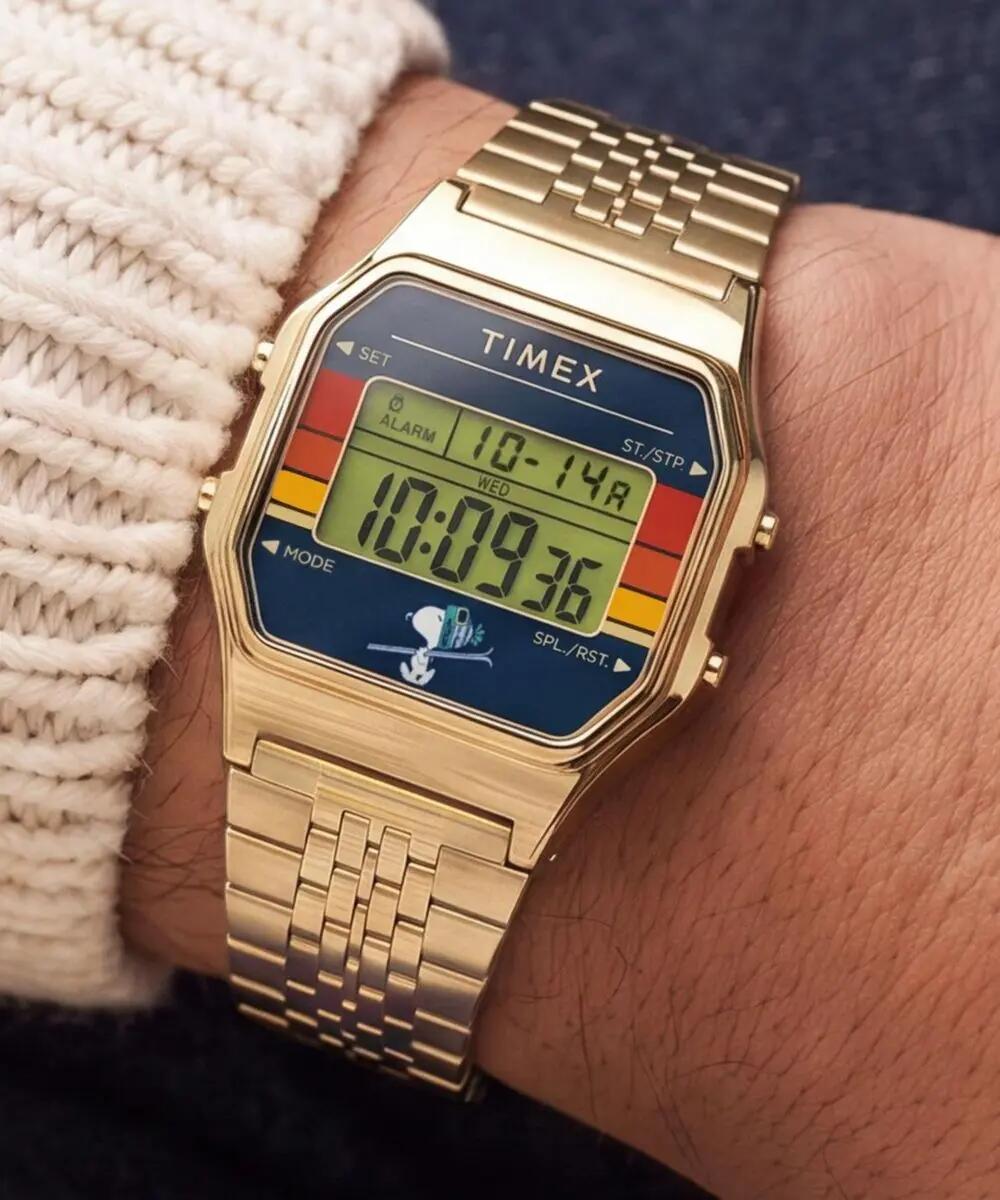 Timex Digitaal  Horloge Goudkleurig/LCD TW2Y76800 6/6
