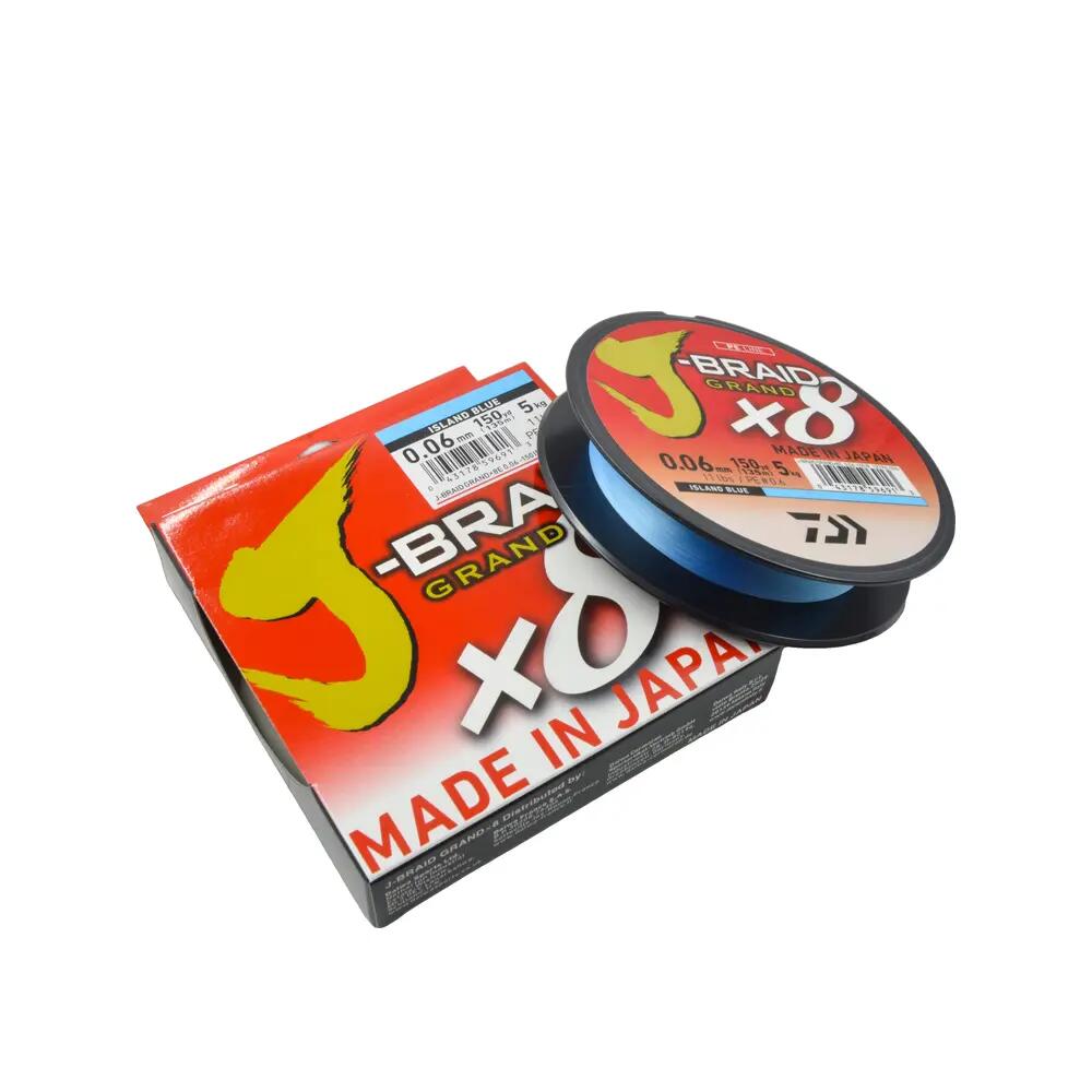 Linha de pesca trançada Daiwa J-Braid Grand X8 4/5