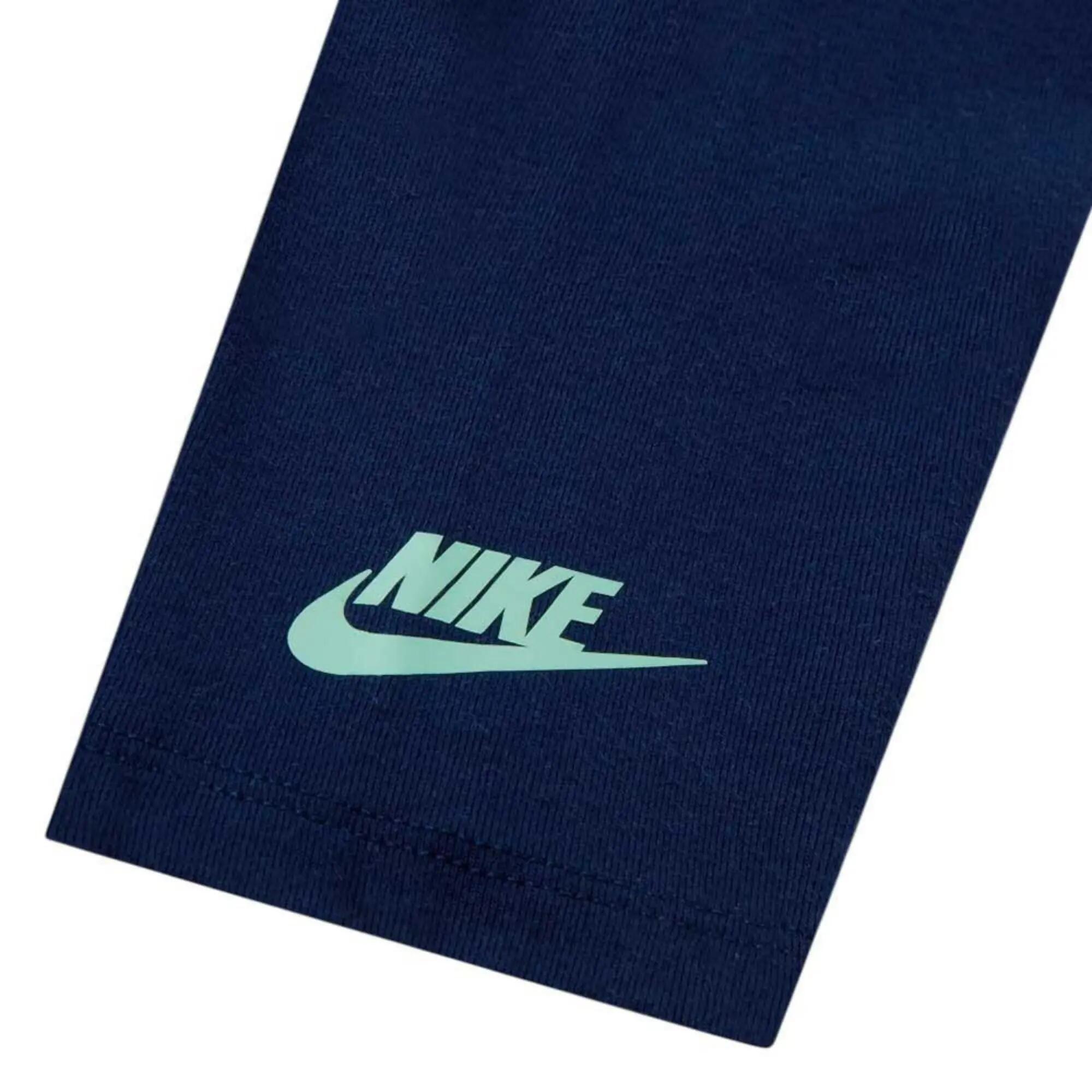 Nike - Meisjes Trainingspak Ronde Hals Flare, Blauw 5/5
