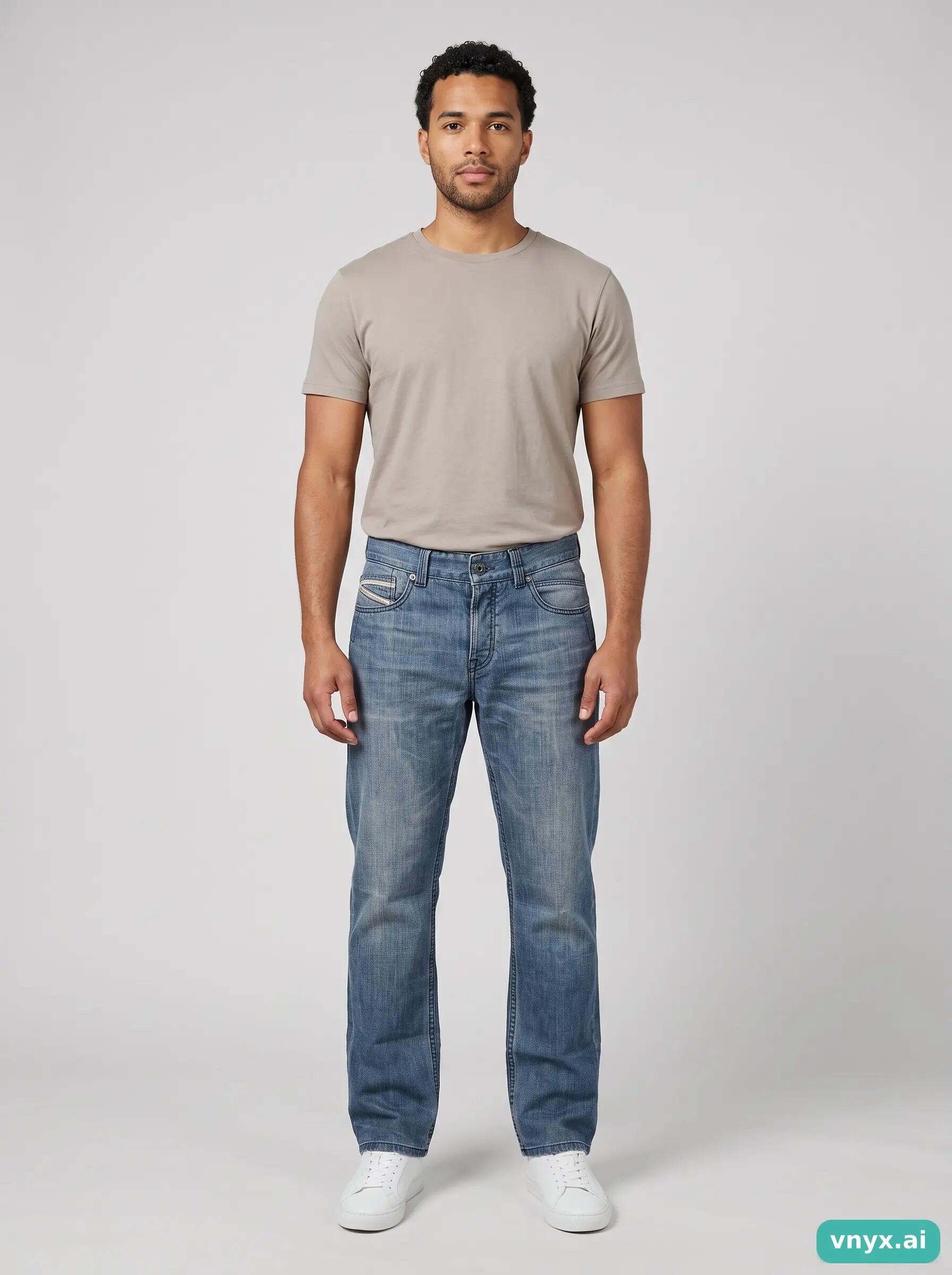 Second Life - Vintage Diesel Light Blue Jeans Men 32 L32 3/5