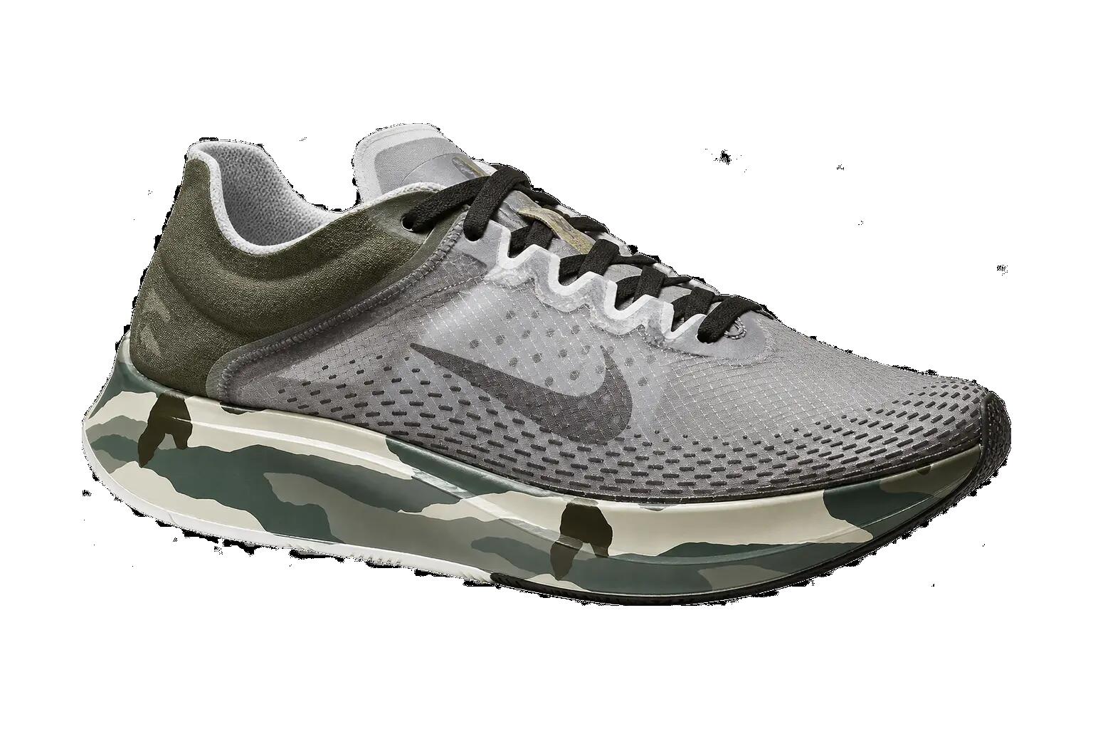 uomo - sneaker - design mimetico - zoom fly sp - verde 1/1