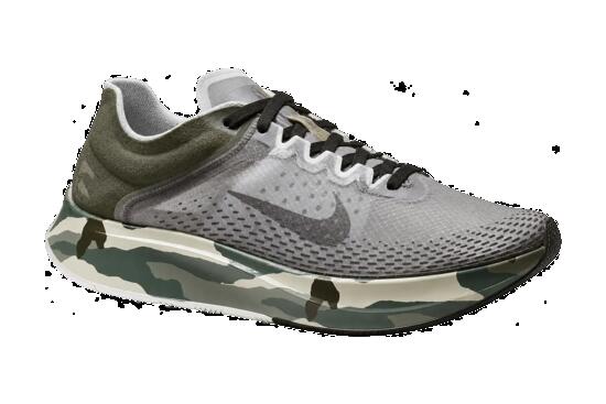 uomo - sneaker - design mimetico - zoom fly sp - verde