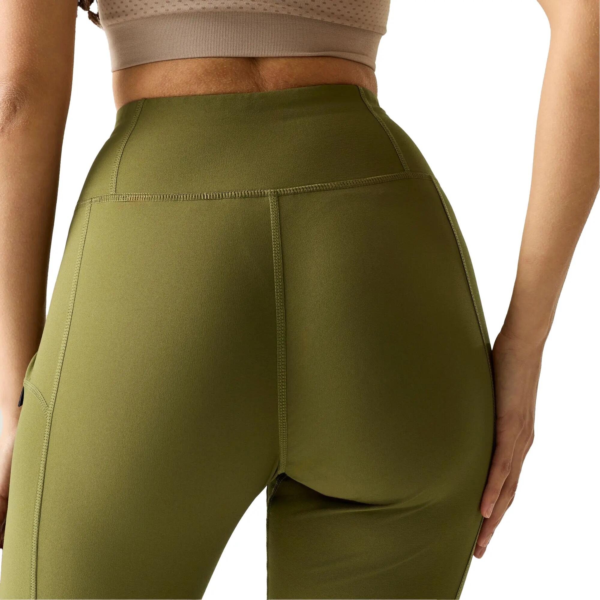 Womens/Ladies Monira Water Repellent Hiking Leggings (Olive Night) 7/7