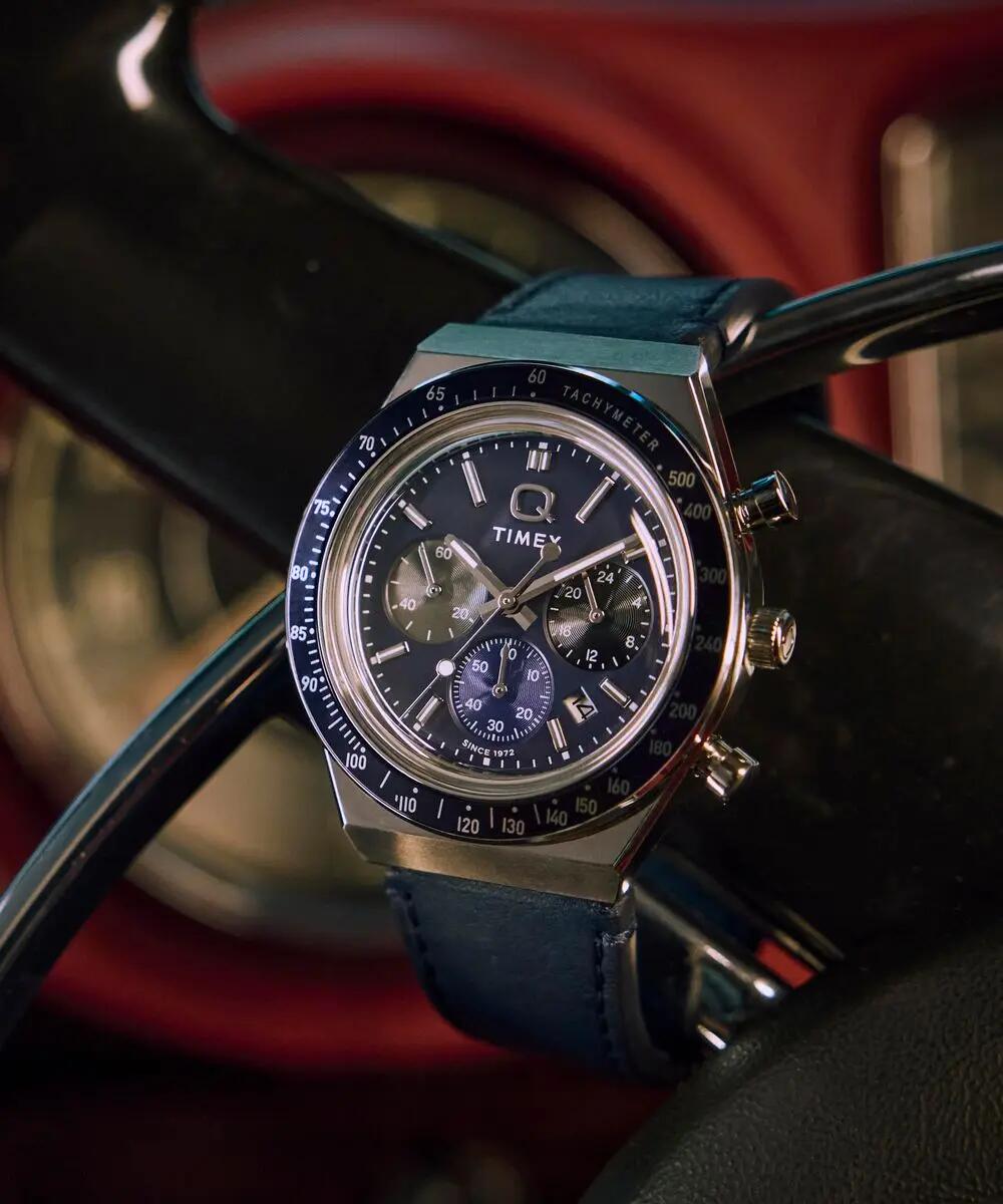 Timex Chronographe Montre Bleu/Bleu TW2Y36100 6/6