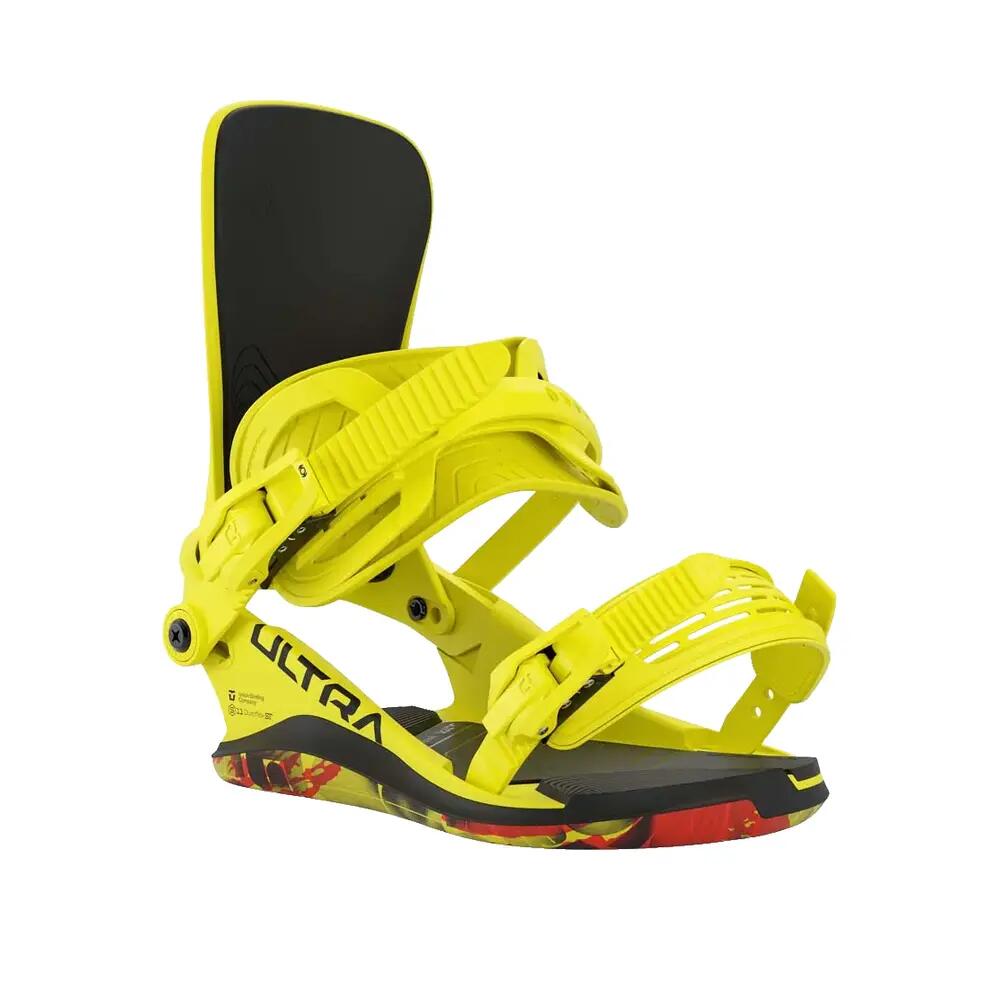 Fixaties voor snowboard Union Ultra Geel 1/5