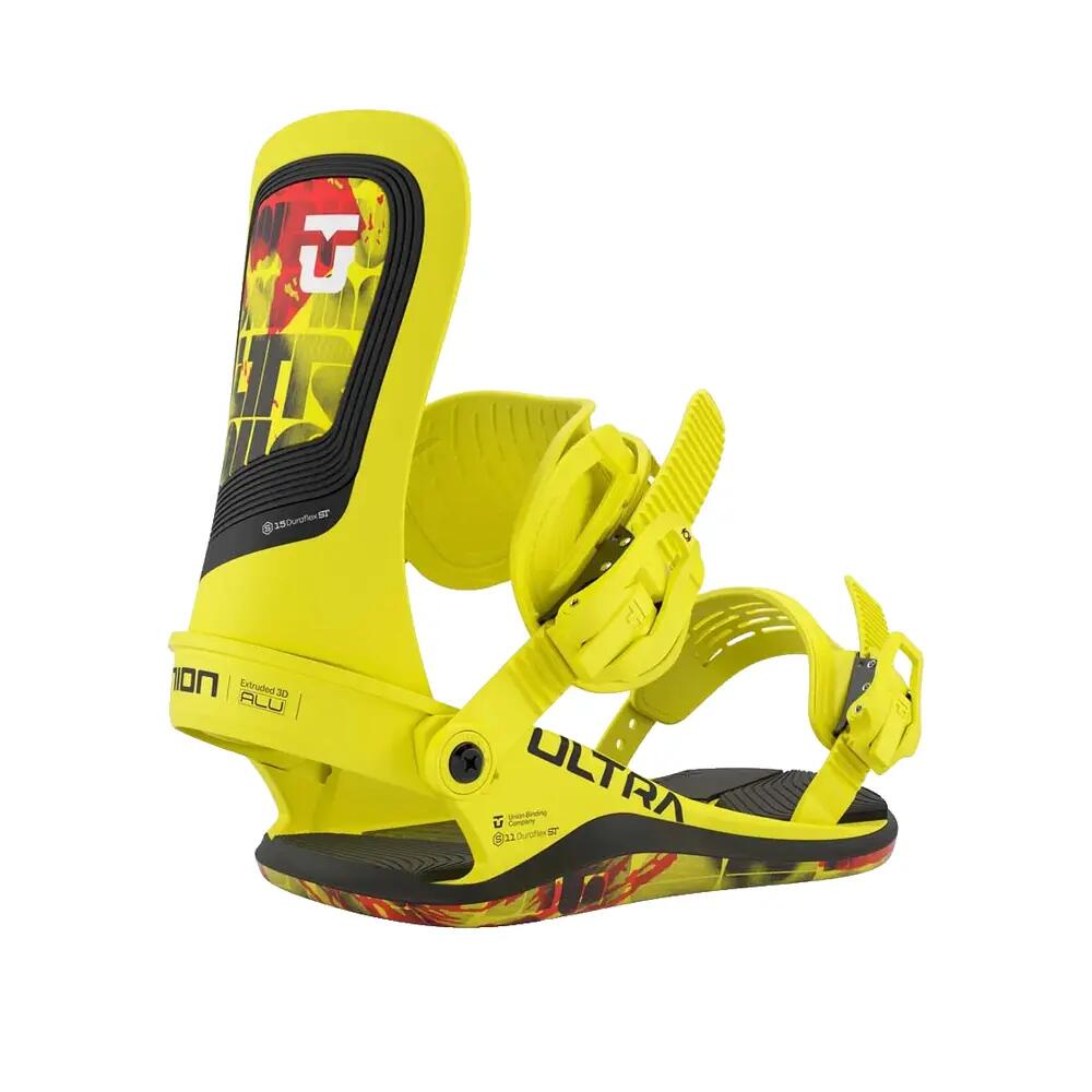 Fixaties voor snowboard Union Ultra Geel 2/5