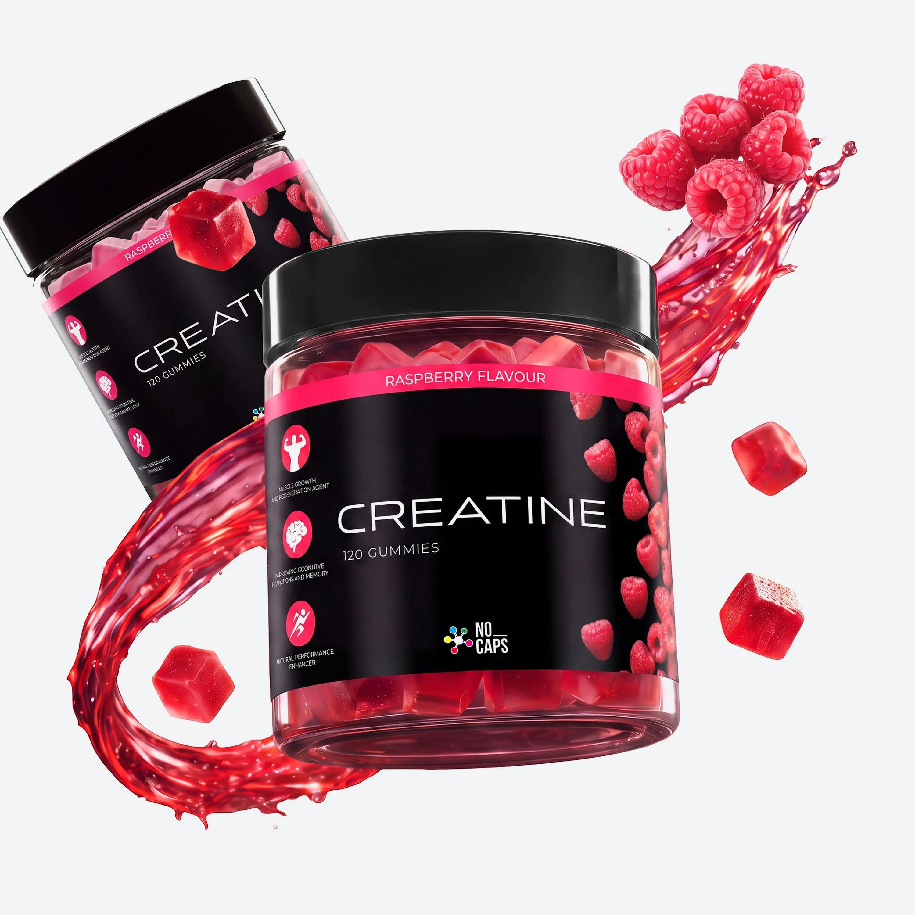 Żelki z kreatyną DMT no_caps Creatine 2 x 120 szt. 2/4