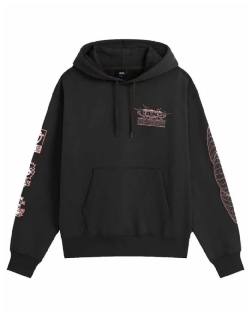 Sweatshirts Fleecejacken für Männer Vans Vans Hotline Schwarz. 1/4