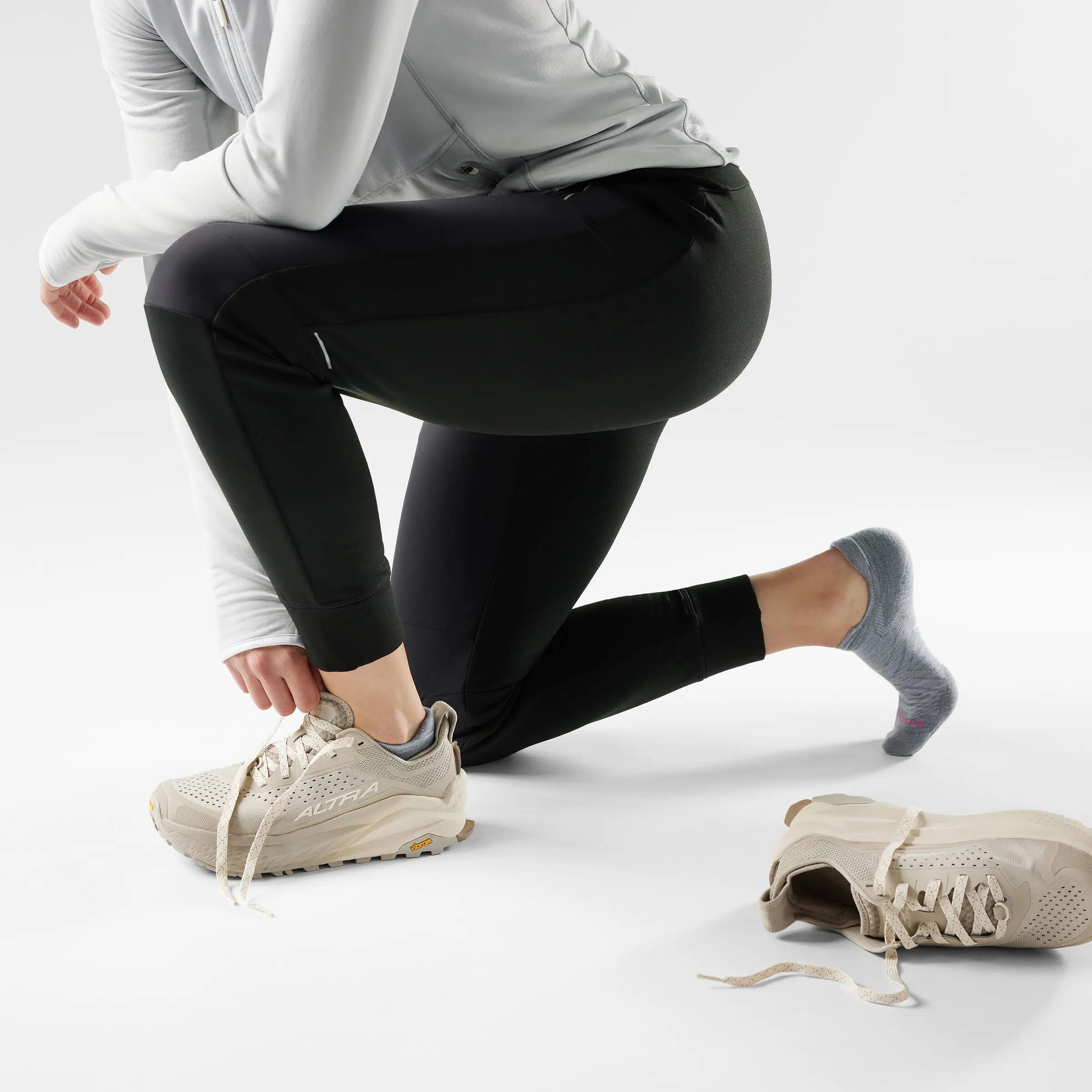 Șosete Merino alergare Smartwool Run - gri deschis/alb | Low Ankle | Targeted C… 2/2