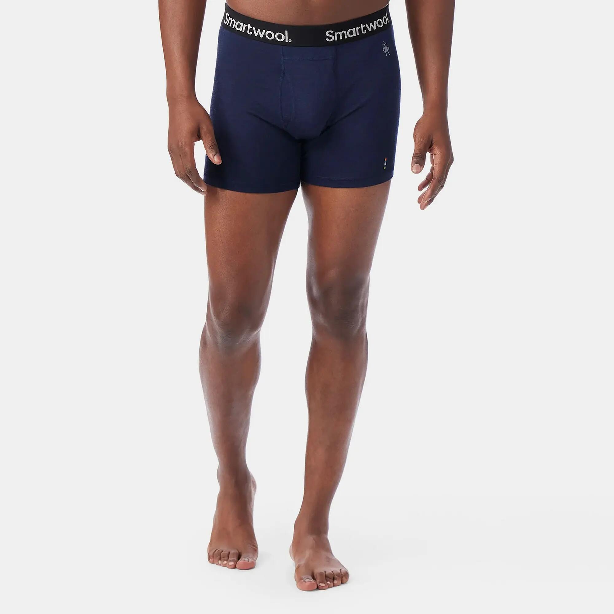 Smartwool - Herren Merino Boxershorts Unterwäsche Reise Baselayer 4/4