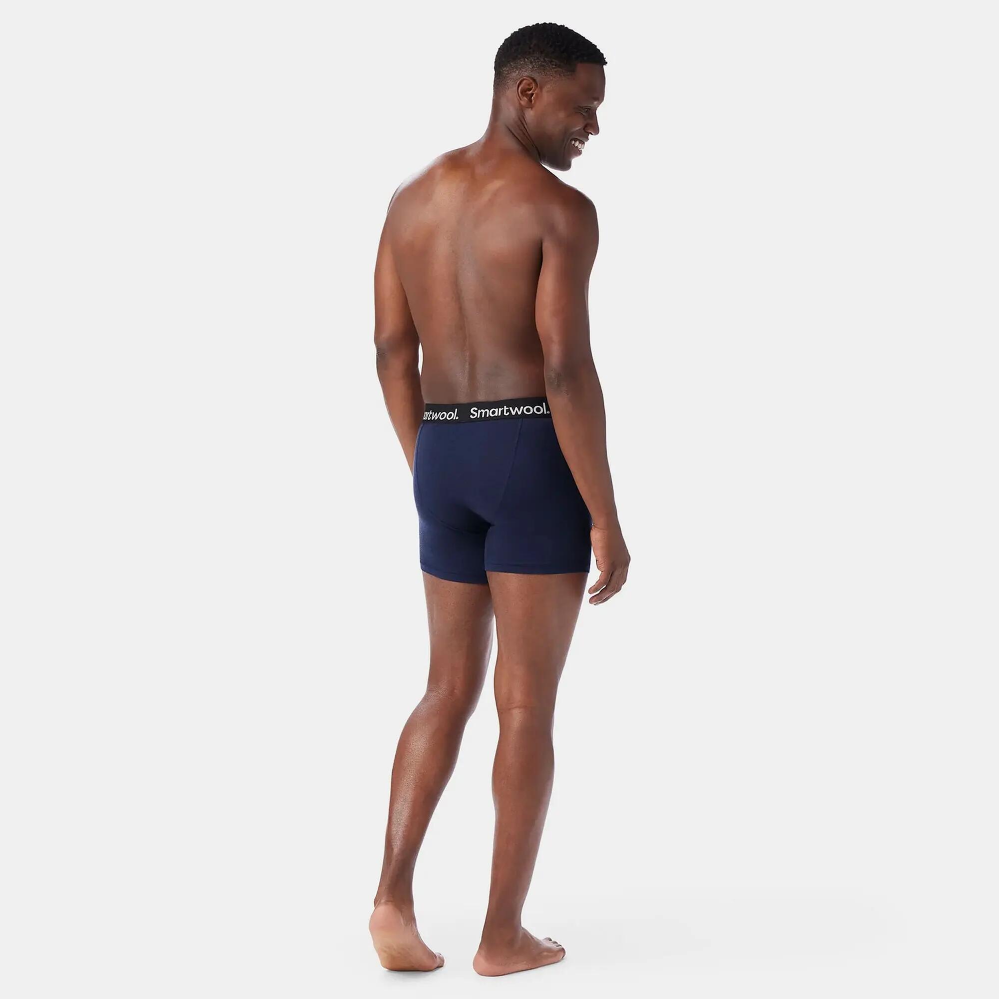 Smartwool - Herren Merino Boxershorts Unterwäsche Reise Baselayer 3/4