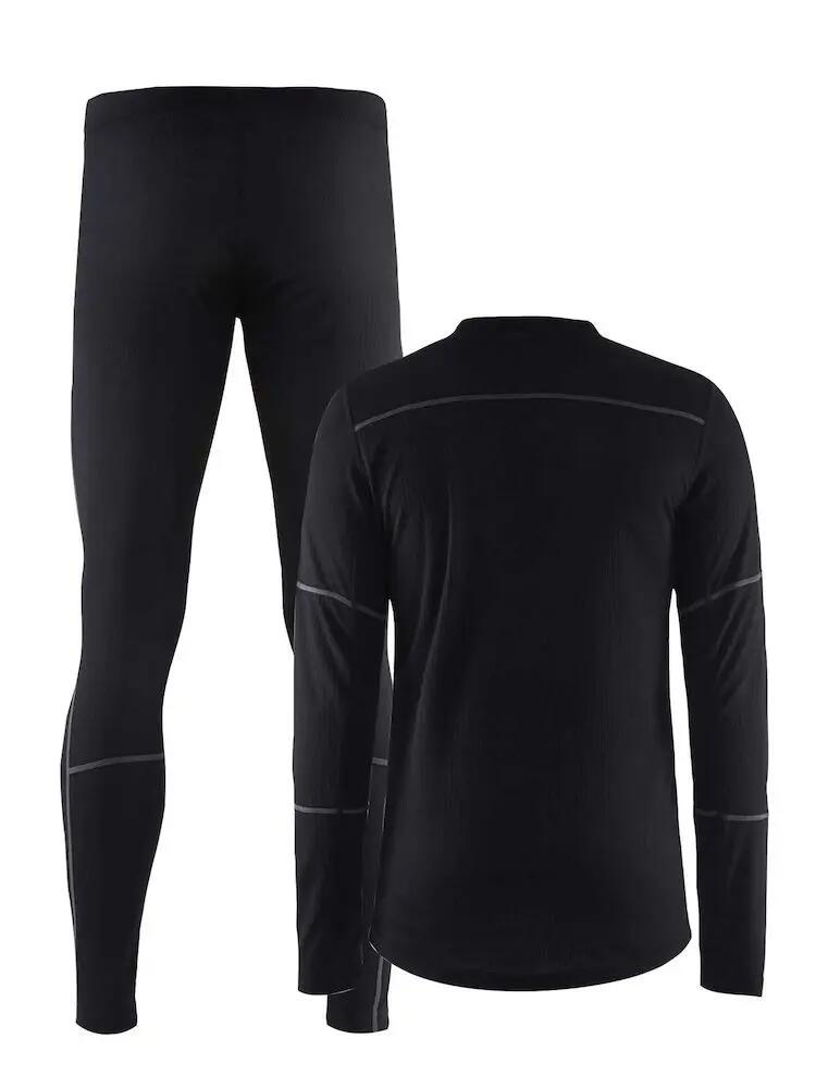 Craft Baselayer Thermoset zwart heren 2/3