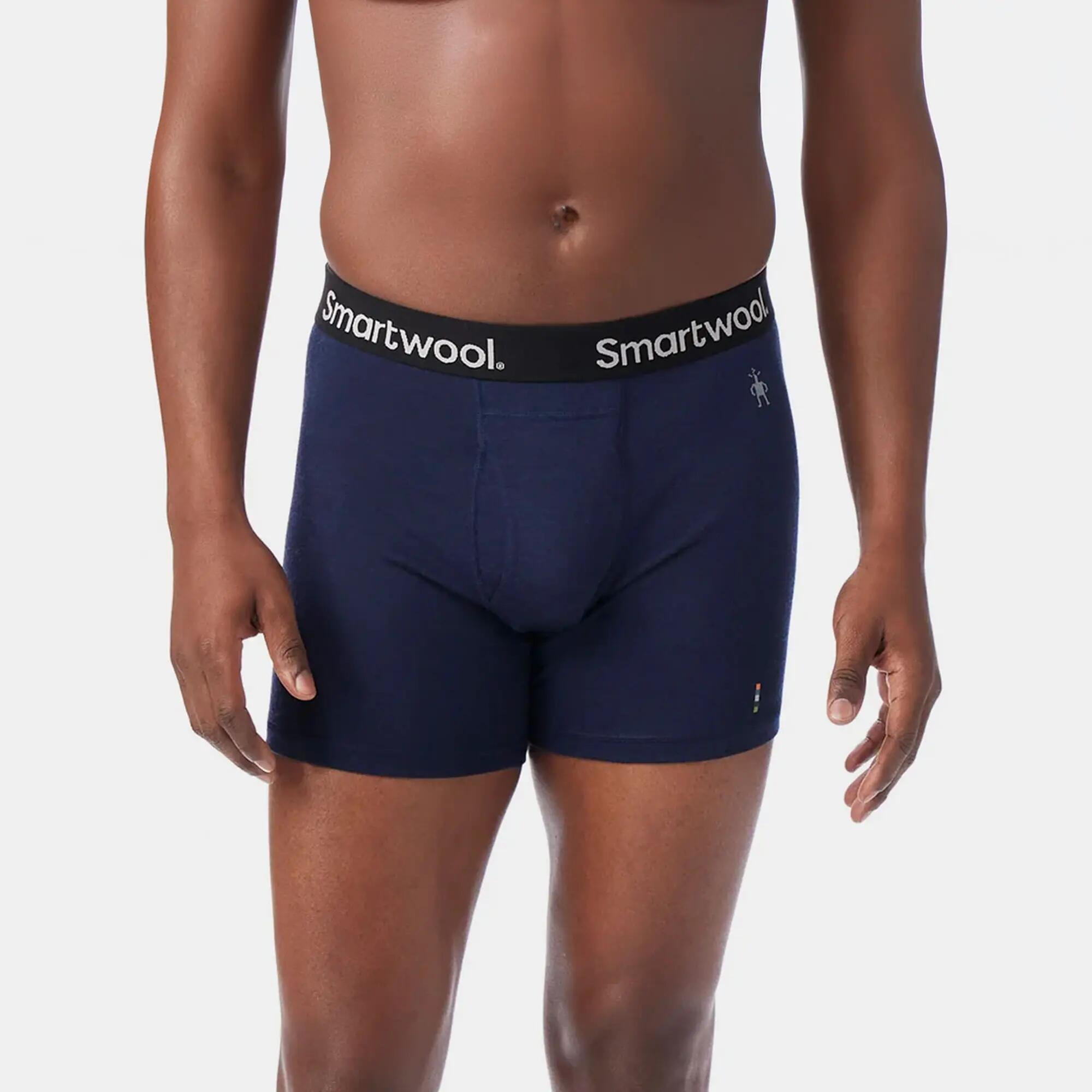 Smartwool - Herren Merino Boxershorts Unterwäsche Reise Baselayer 2/4