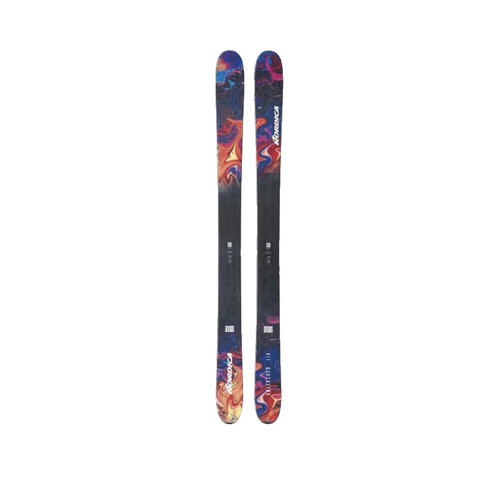 Nordica Unleashed 114 Skis Black 1/3
