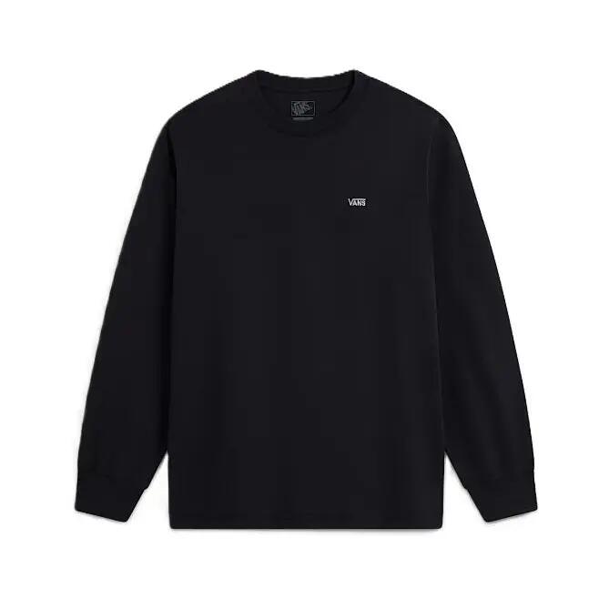 T-shirt Vans Left Chest Loose LS Black
