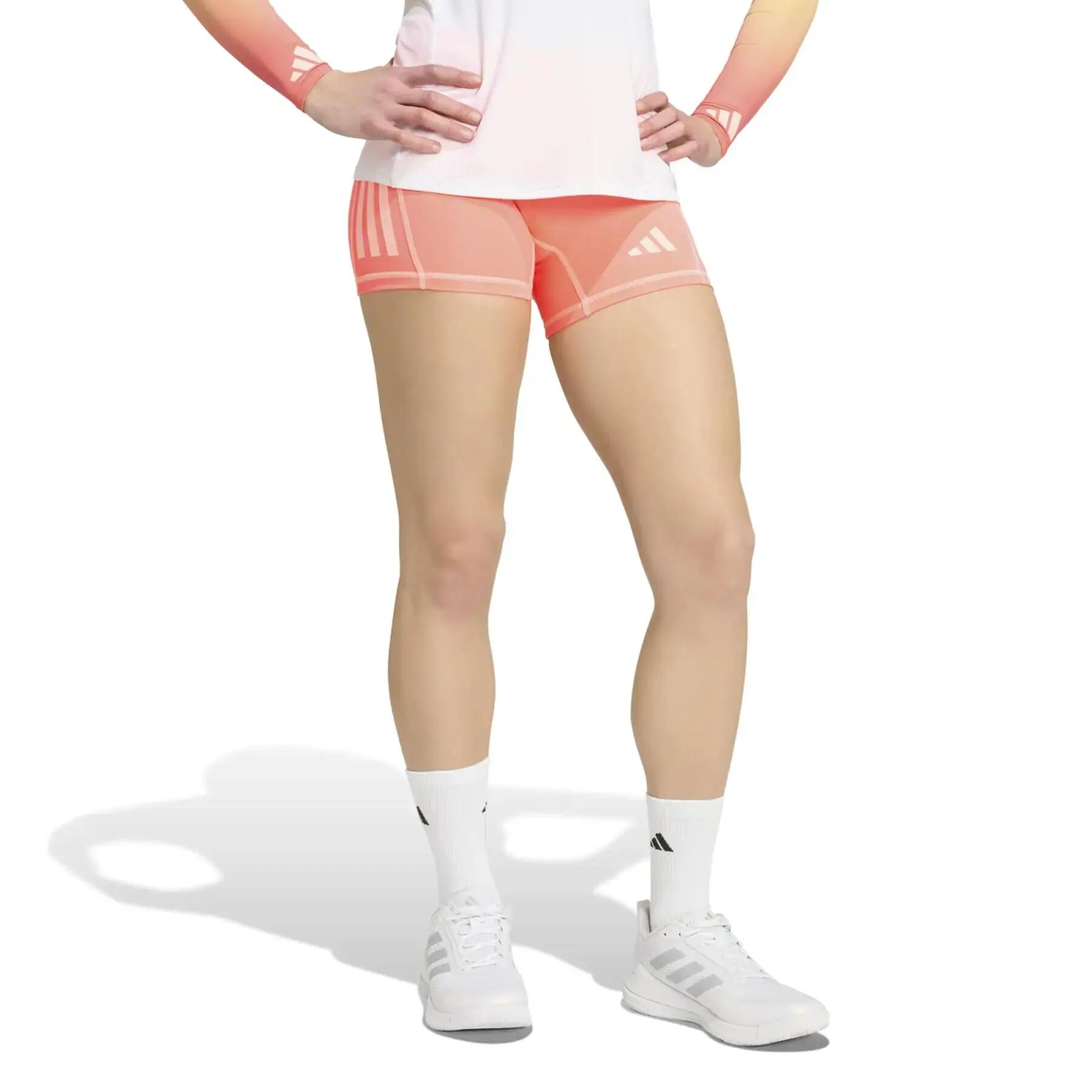 Short 3 bandes femme adidas 3/6