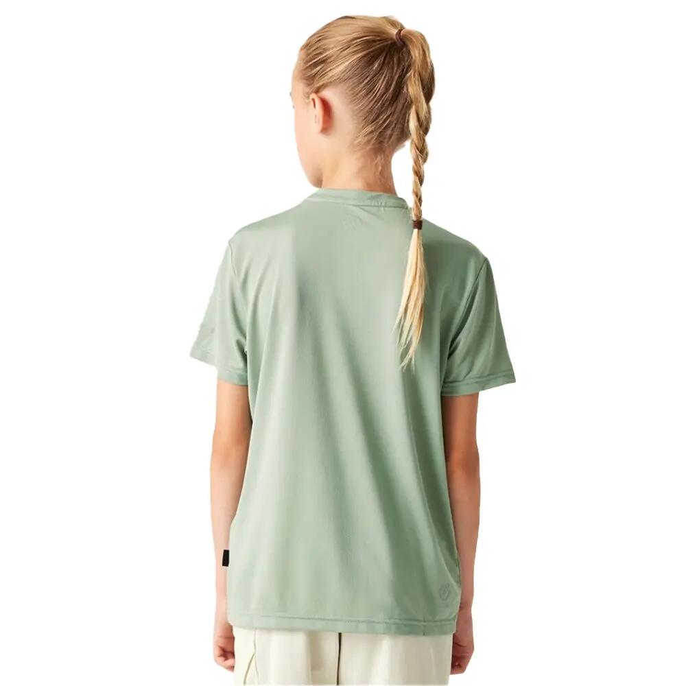 Maglietta Farfalla Bambini Dare 2B Amusing Verde Ghiacciaio 7/7