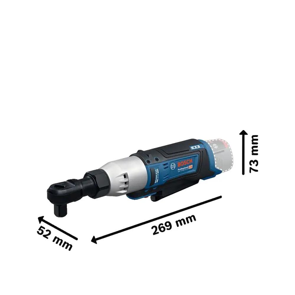 Clé à cliquet sans fil Bosch GRC 12V-60 1/2 SN 2/3