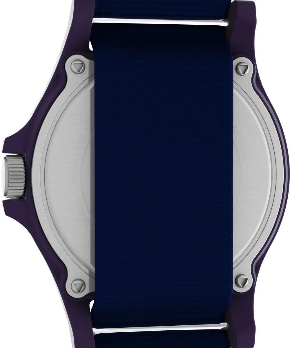 Timex Analoog  Horloge Blauw/Blauw TW2Y46200 3/6