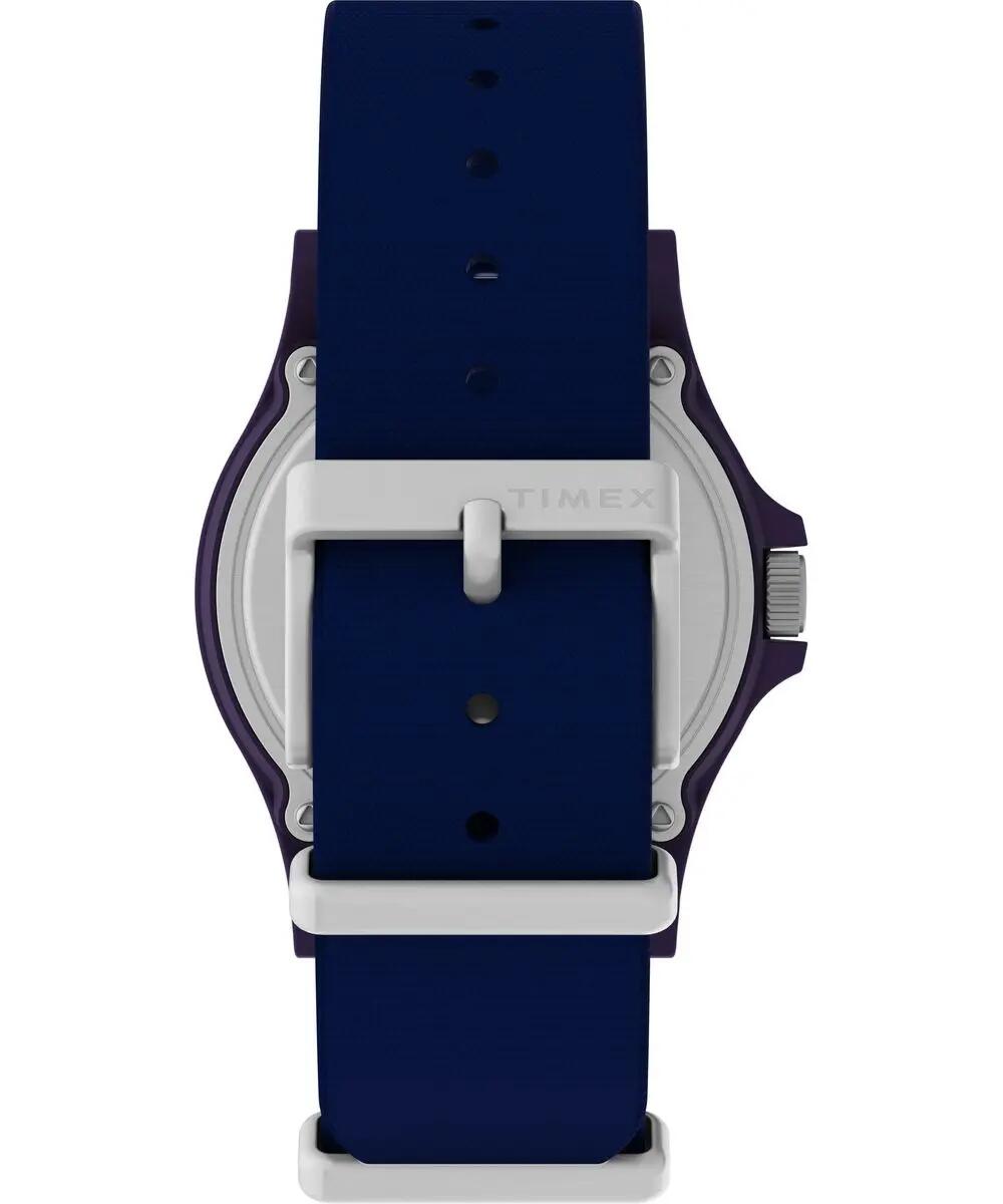 Timex Analoog  Horloge Blauw/Blauw TW2Y46200 2/6
