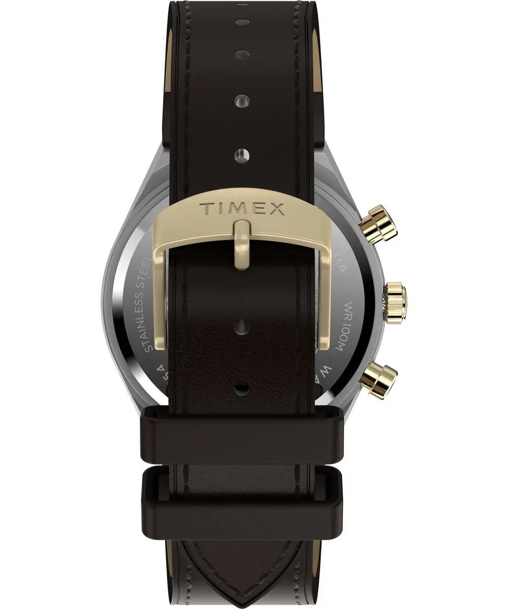 Timex Chronographe Montre Marron/Noir TW2Y56000 2/6