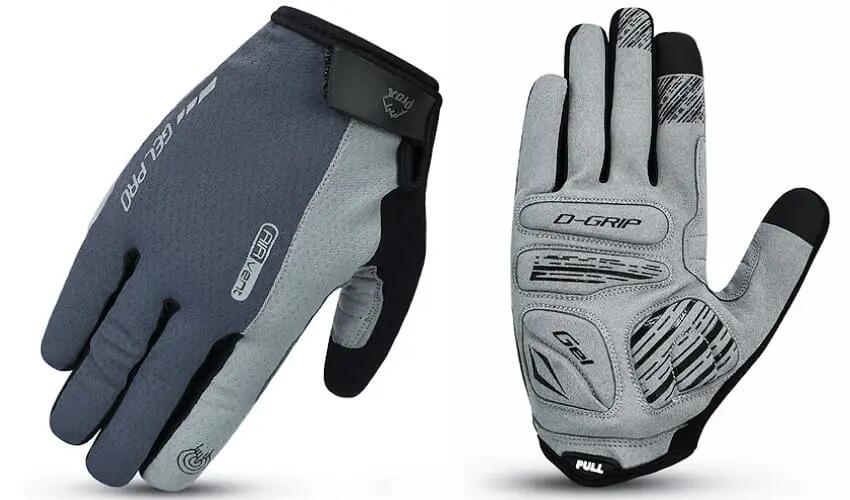 Rękawiczki rowerowe PROX długie Efficient Gel Pro AIR Vent Touch XL szare 1/1