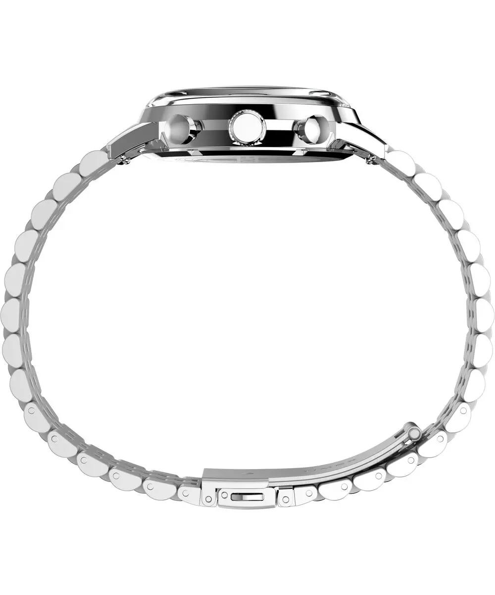 Timex Chronograph Uhr Silber/Blau TW2Y66500 2/6