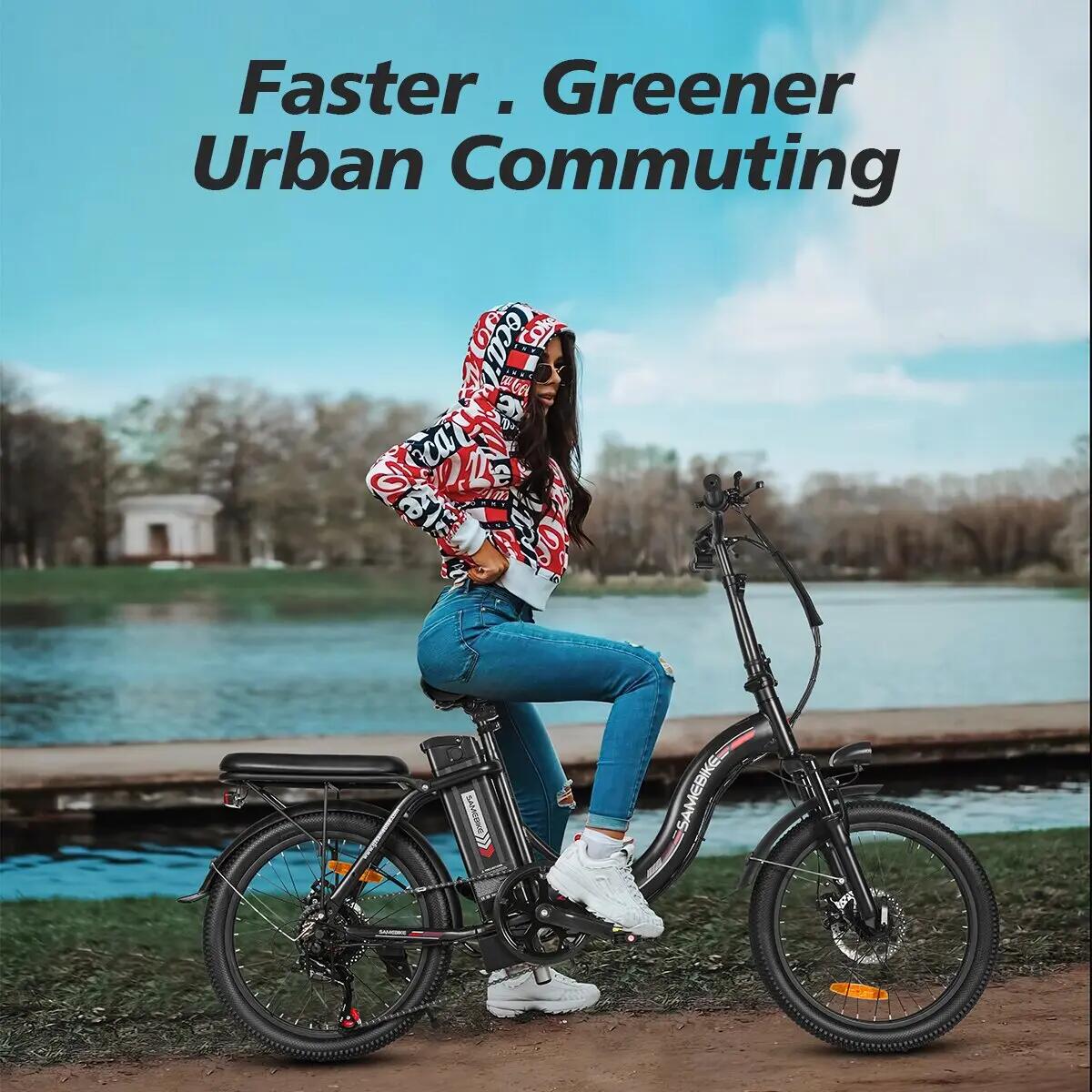 Volwassen opvouwbare elektrische fiets CY20: 20" band | 36V 12Ah accu 6/8