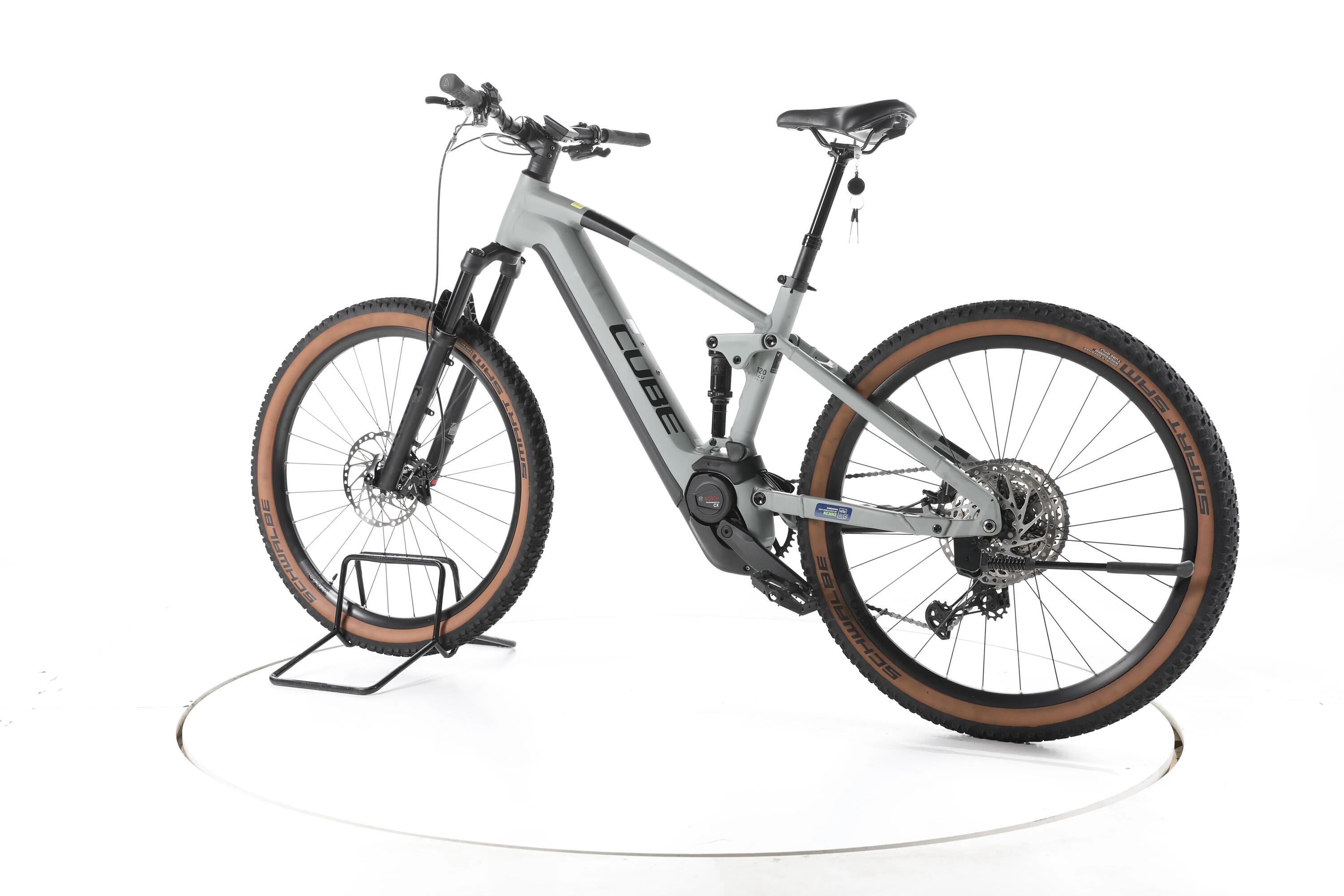 Second Life - Cube Stereo Hybrid 120 SLX 750 E-Bike Fully - Bardzo dobry stan 7/7