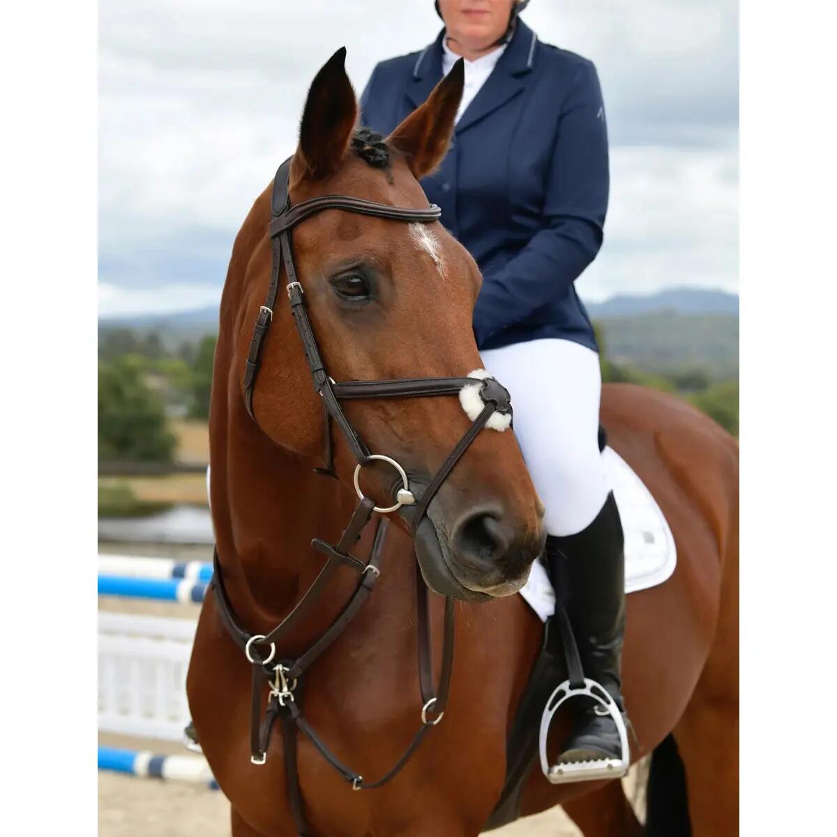 Bridon équitation de quiscale rembourrée Collegiate Comfitec Opulux 2/5