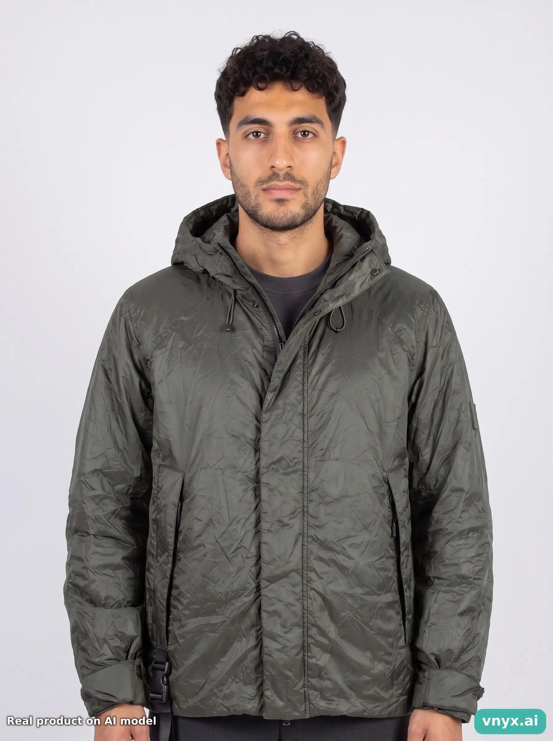 Second Life - Vintage RAINS Olive Green Outdoor Jacket Men L 5/5