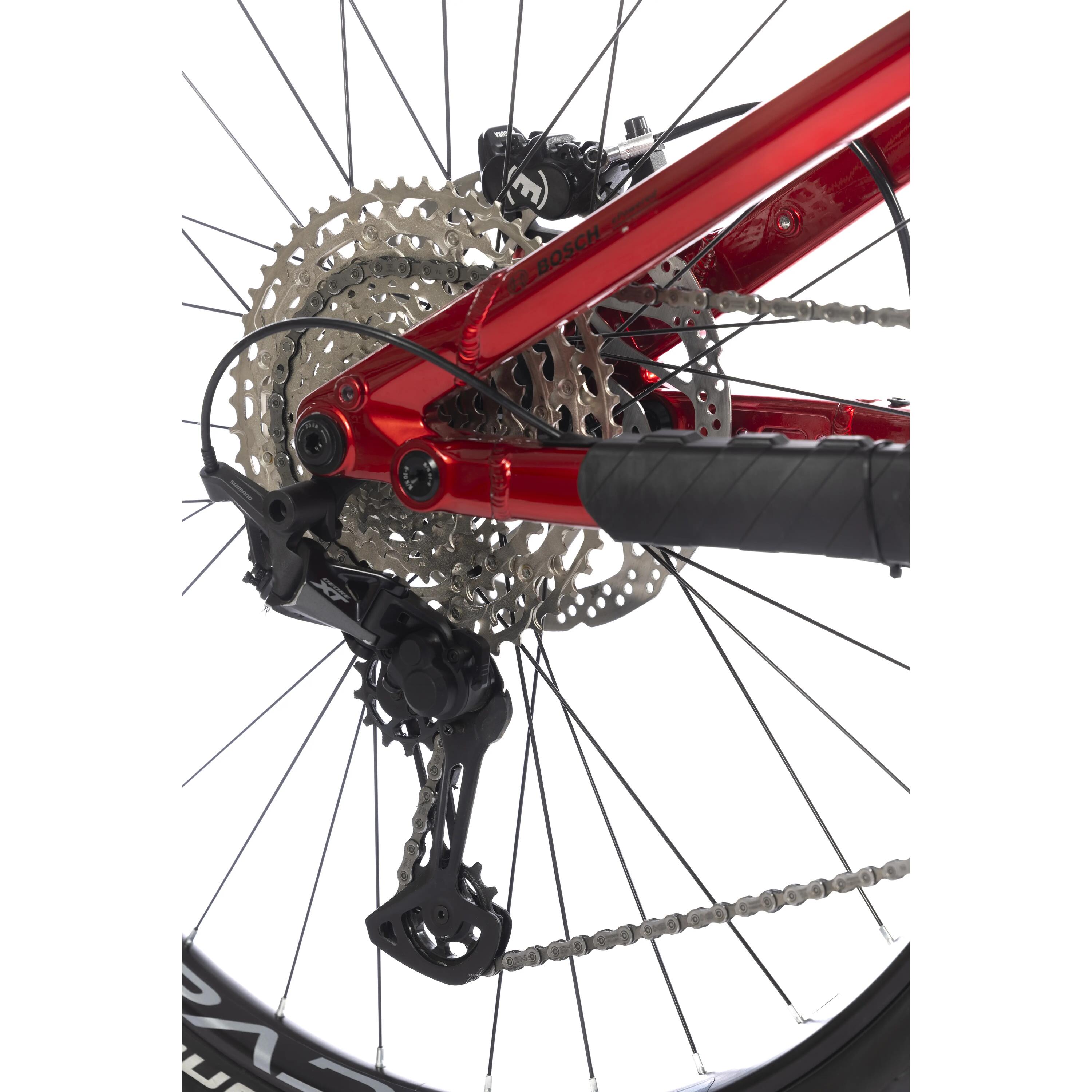 Vélo électrique Whistle B-Rush A8.5 Shimano XT RD-M8100 12V 4/7