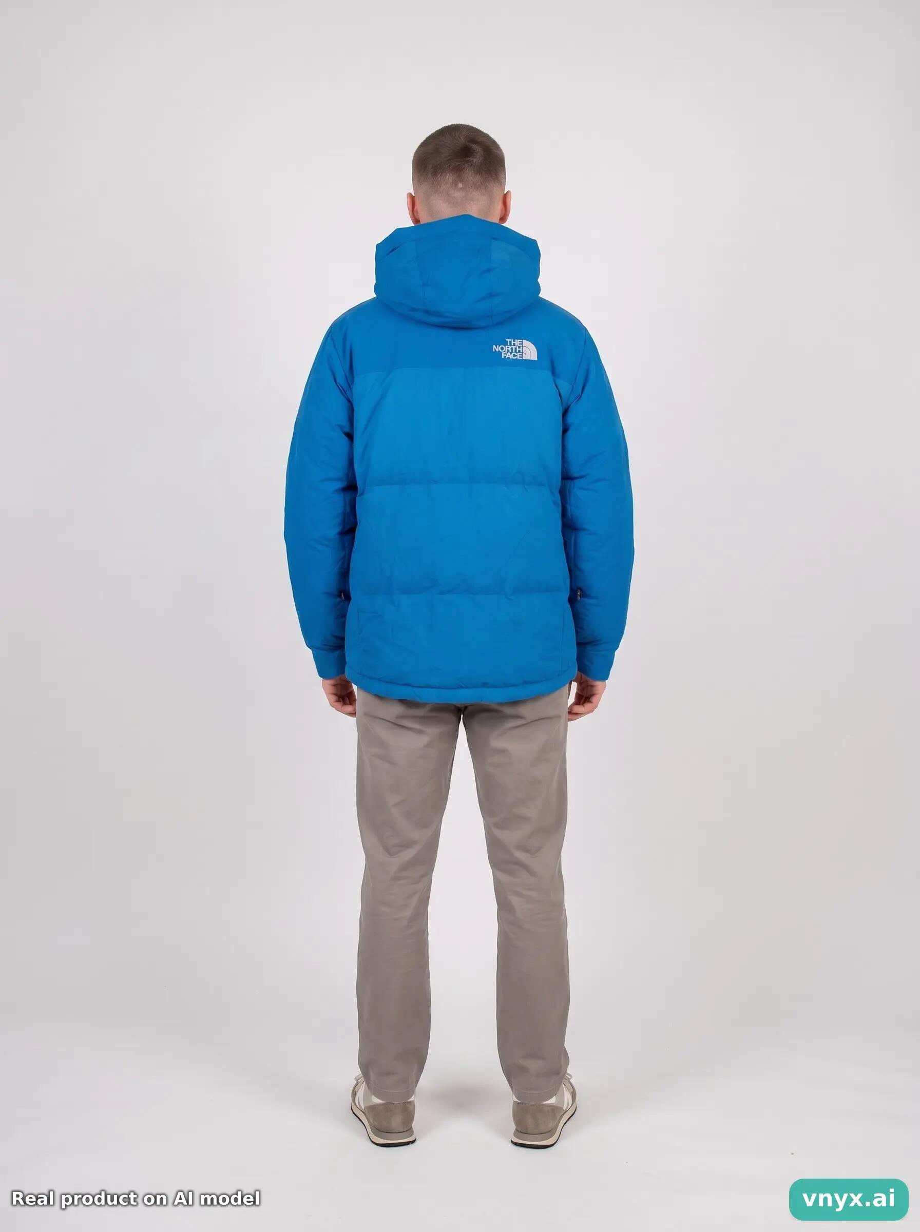 Second Life - The North Face Blue Puffer Jacket Men S 2/5