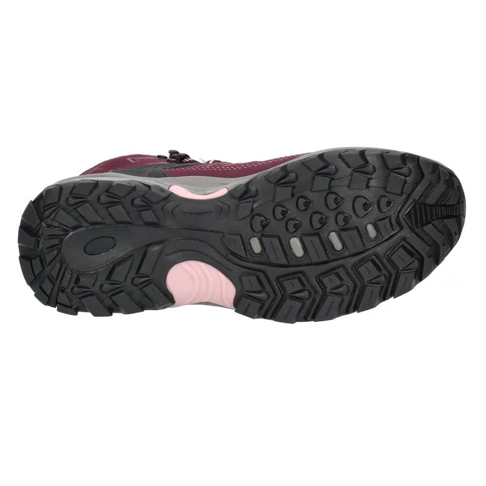 Chaussures de randonnée Mount Pinos High avec Comfortex - Bordeaux - Rose 3/5