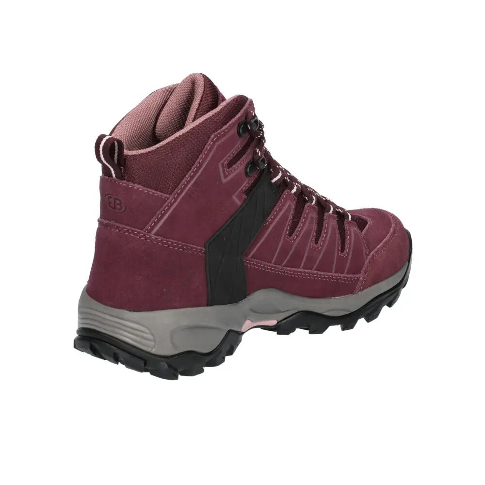 Chaussures de randonnée Mount Pinos High avec Comfortex - Bordeaux - Rose 2/5