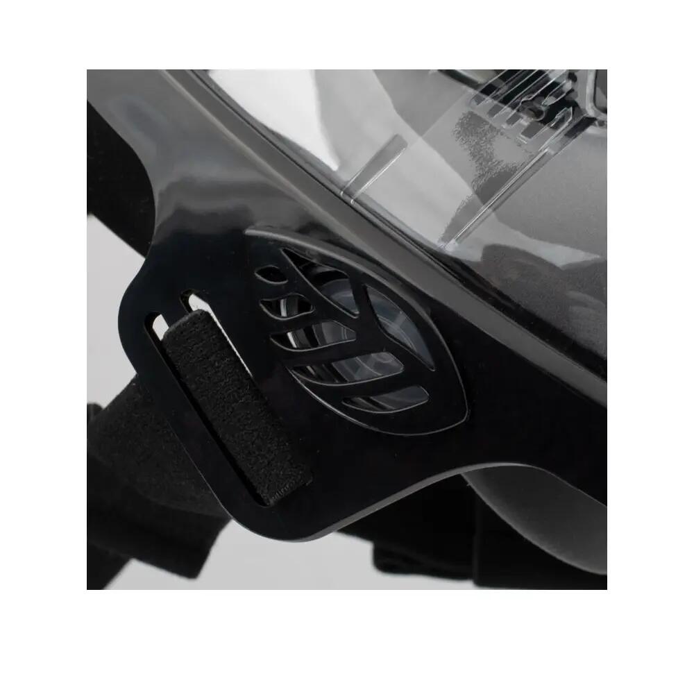 Máscara e snorkel para crianças (Preto) 7/10