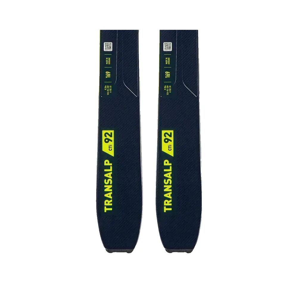 Skis de randonnée Fischer Transalp 92 CTI Noir/Jaune 4/4