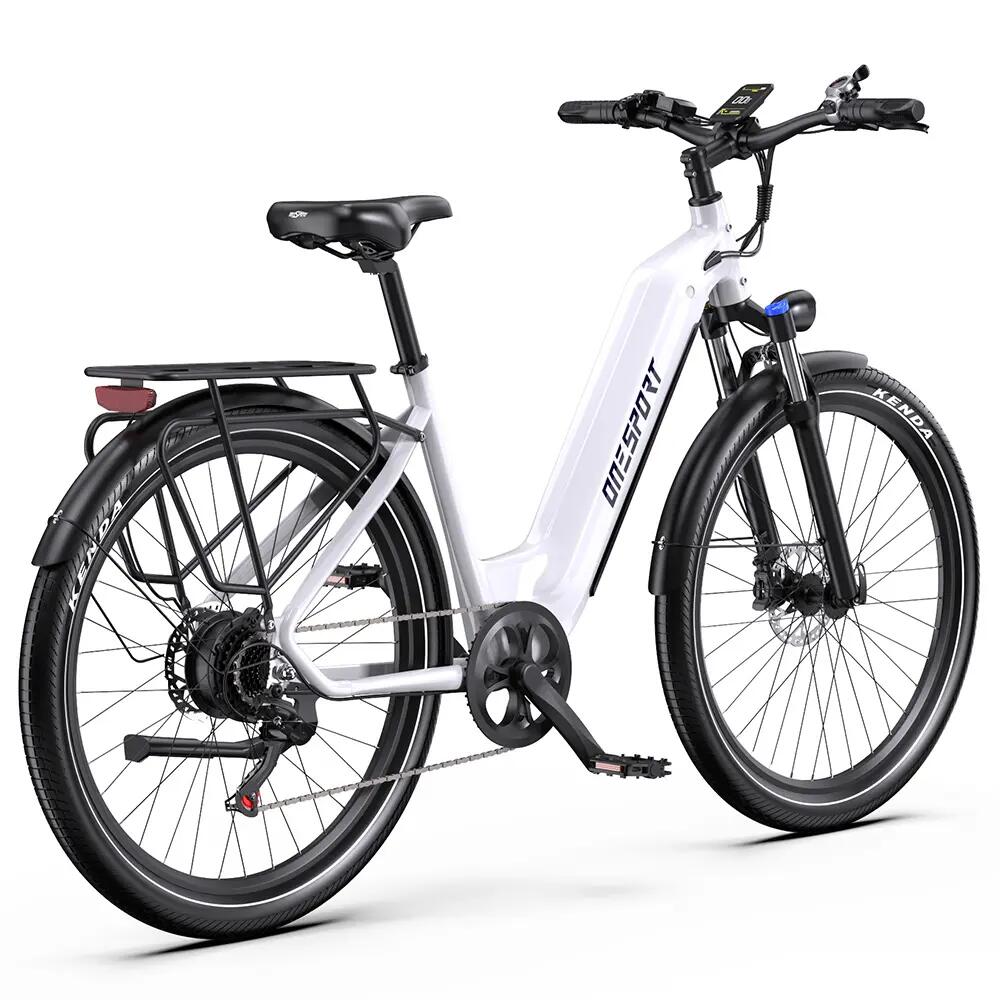 Bicicletta elettrica Onesport WT05 con pneumatici da 27,5", motore da 250 W, bat 3/15