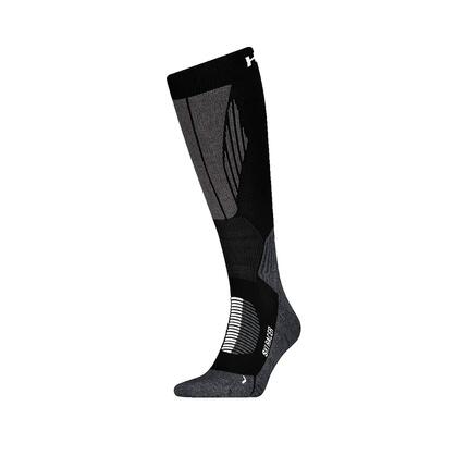 Calcetines de esquí Head Racer Coolmax Negro/Gris