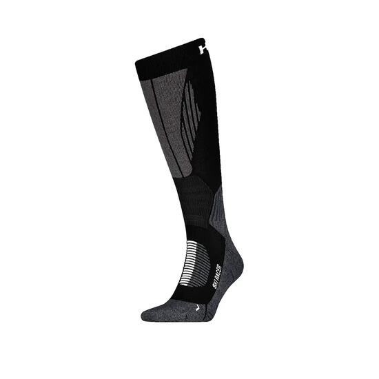Calcetines de esquí Head Racer Coolmax Negro/Gris