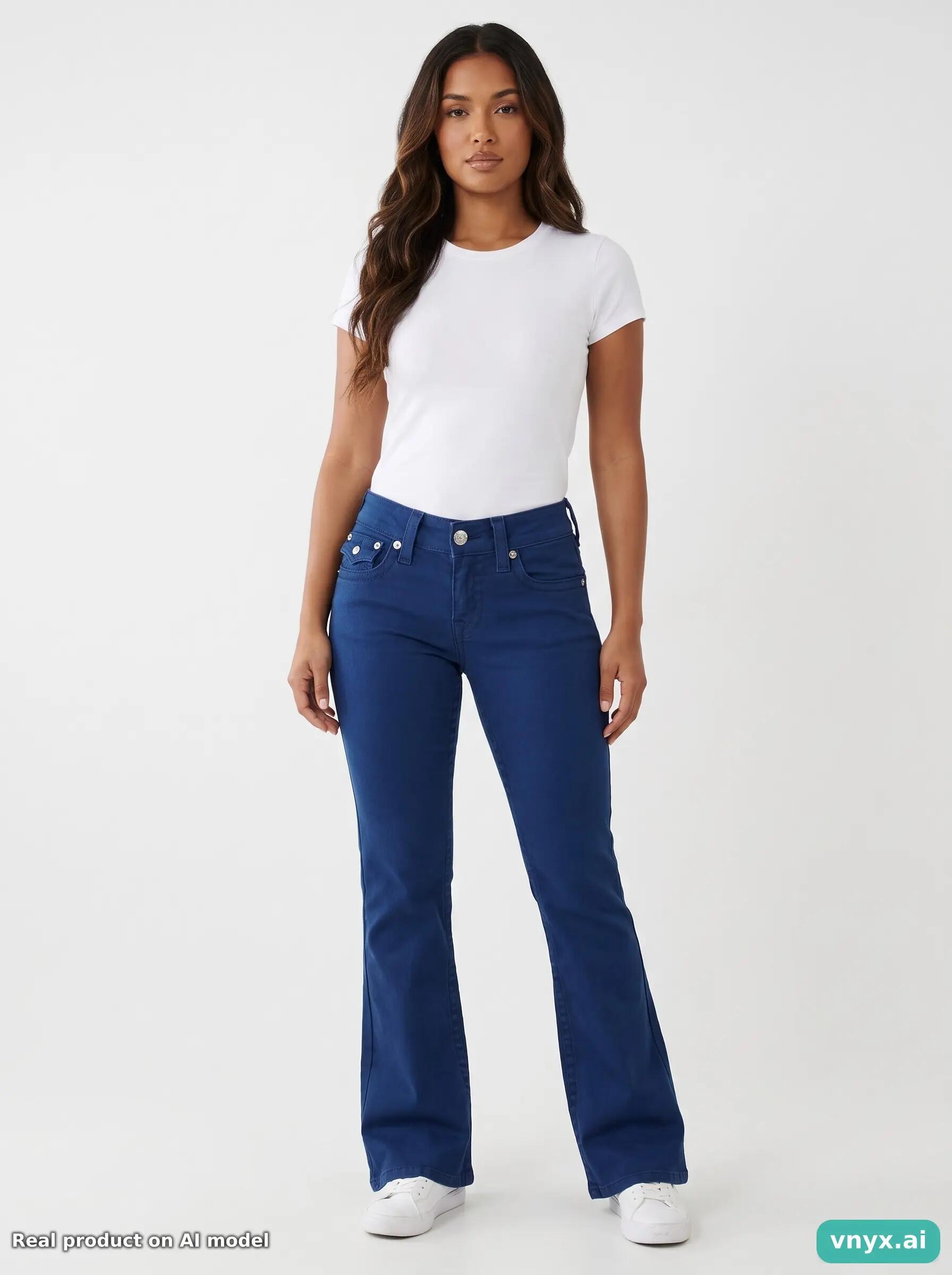 Second Life - Vintage True Religion Navy Jeans Women 27 L29 6/6