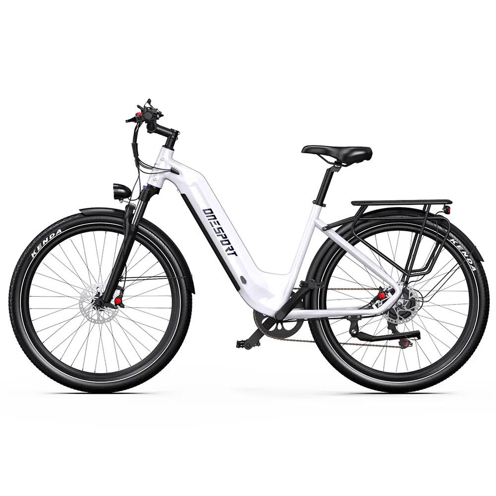 Bicicletta elettrica Onesport WT05 con pneumatici da 27,5", motore da 250 W, bat 2/15